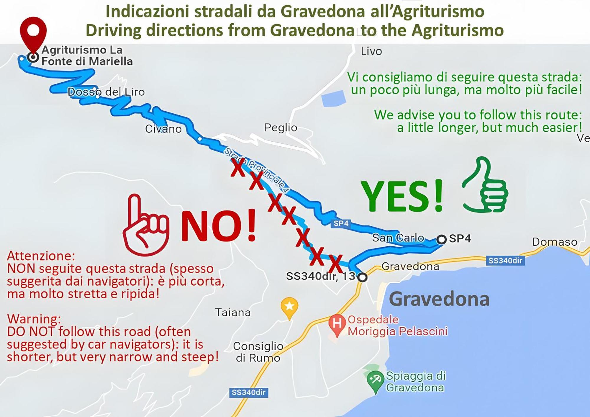 Appartamentino Su 2 Livelli Dosso del Liro Eksteriør billede